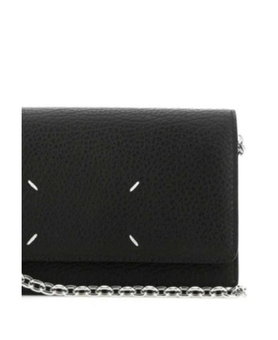 Maison Margiela Subtle Four-stitch Logo Rectangular Bag In Black