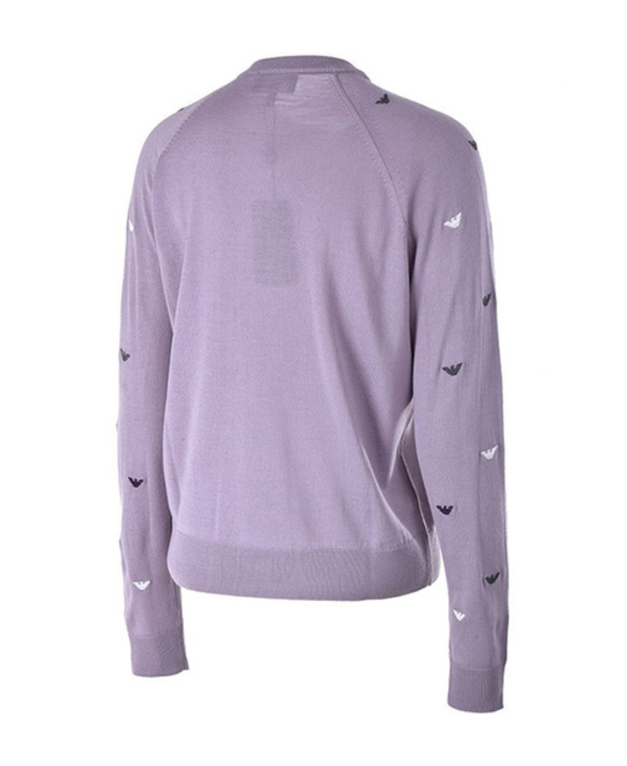 EMPORIO ARMANI ROUND-NECKED WOOL SWEATER