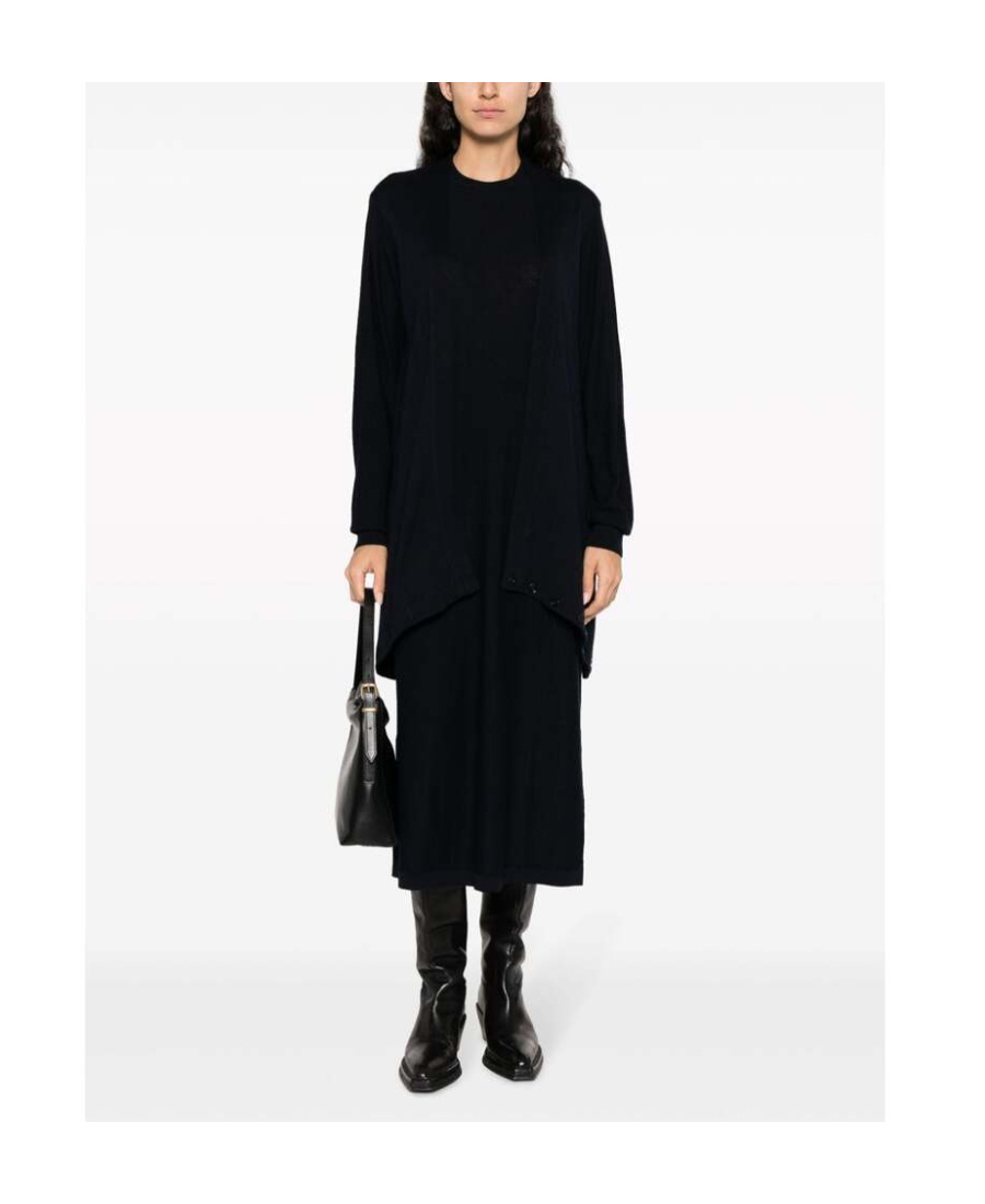 LEMAIRE WOOL-BLEND MIDI DRESS