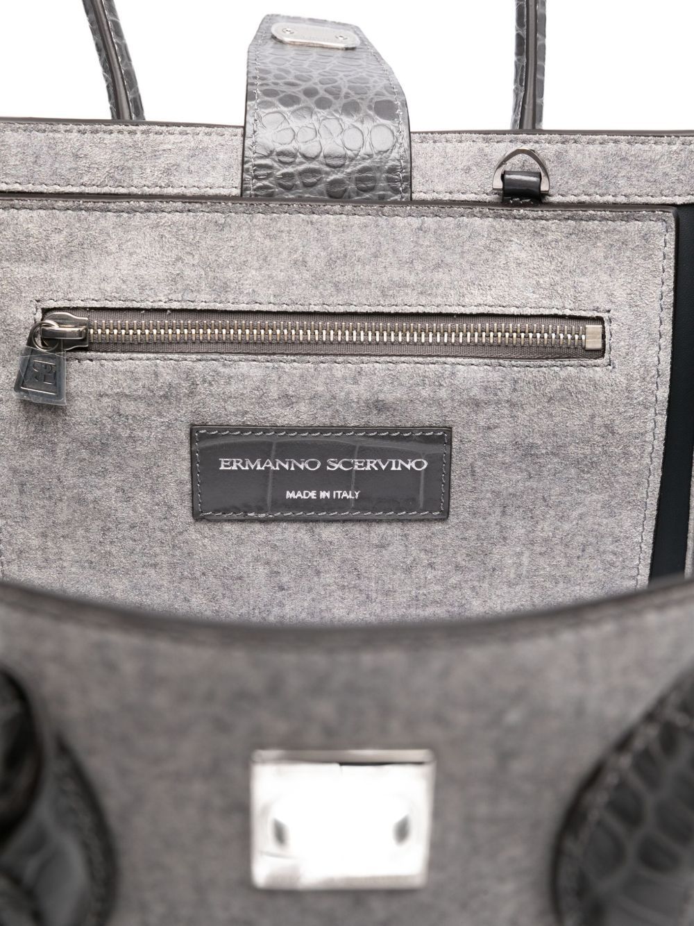 Ermanno Scervino Medium Maggie Tote Bag In Gray