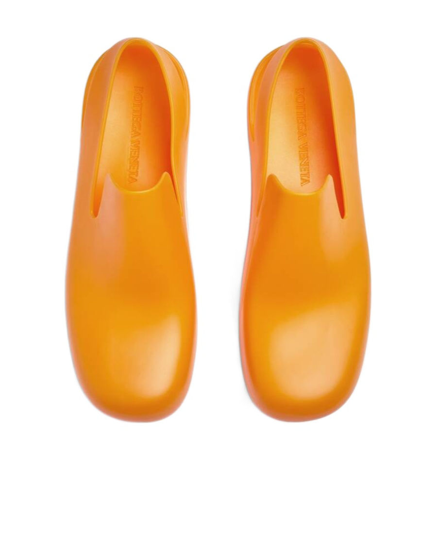 Bottega Veneta Puddle Slingback Sandals In Orange
