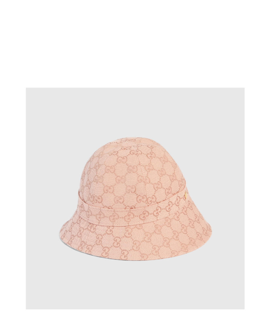 Gucci Gg-canvas Bucket Hat In Nude
