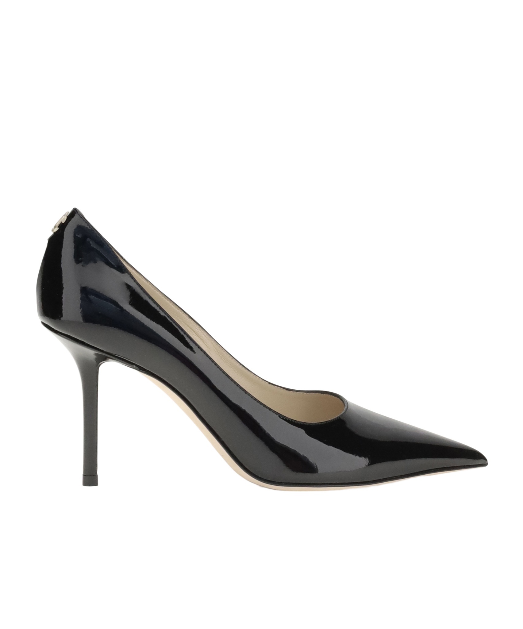 Jimmy Choo Love 85mm Patent Leather Pumps In Black