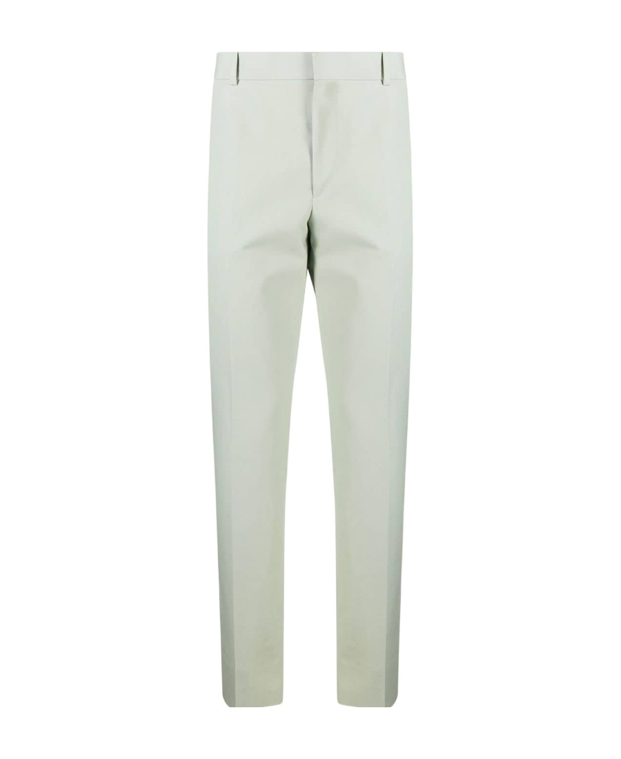Alexander Mcqueen Tapered Tailored Trousers In White
