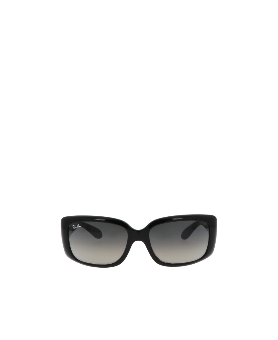 Ray Ban Womens Ray-ban Rb4389 Rectangular-frame Propionate Sunglasses In Black