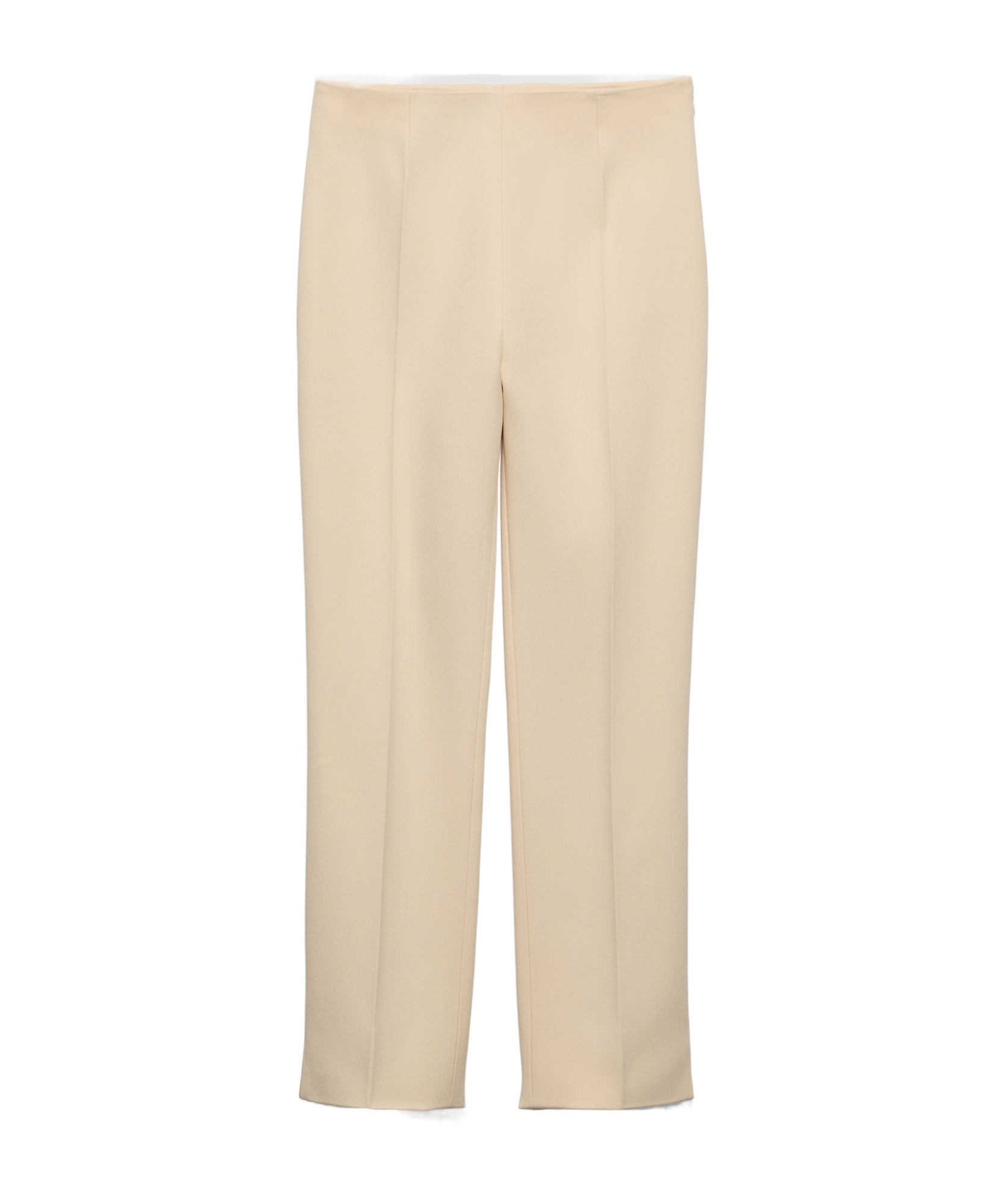 Prada Sablé Trousers In Natural