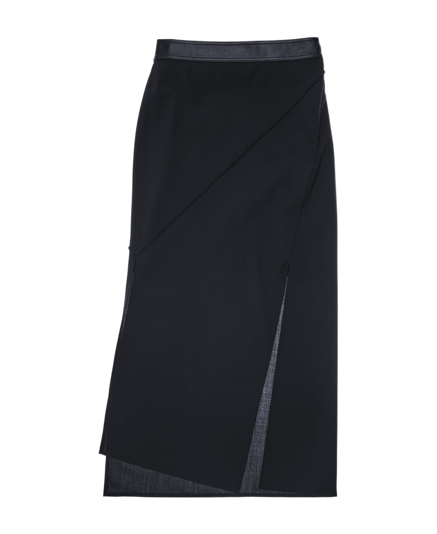 HELMUT LANG HELMUT LANG TWISTED STRETCH SKIRT