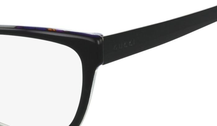 Gucci Logo Detail Flat Lens In White