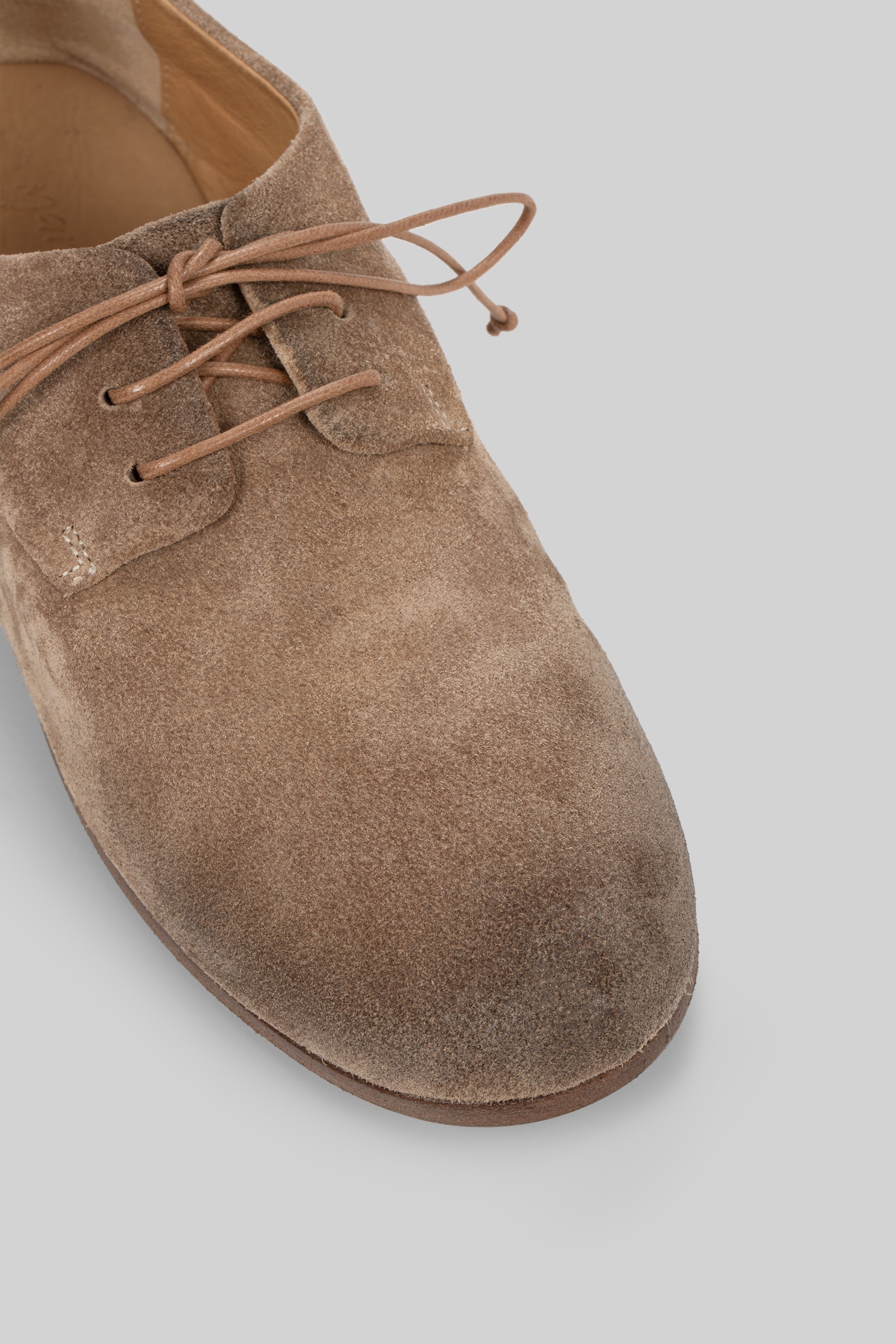 Marsèll Lace-up Suede Brogues In Brown