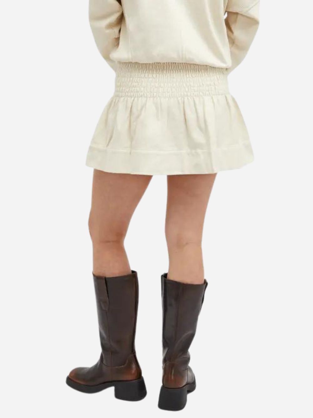 Isabel Marant High Waist Skirt In White
