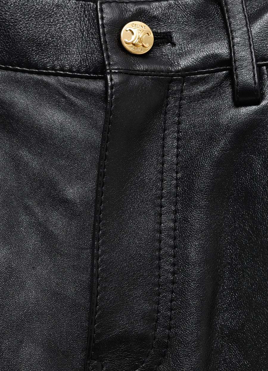 Celine Casual Pants With Belt Loops In Black