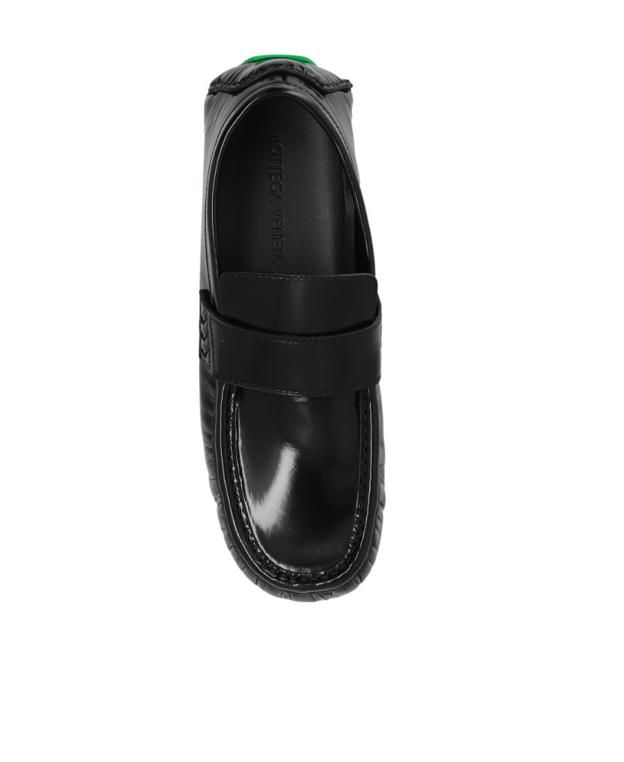 Bottega Veneta Logo Casual Shoes In Black