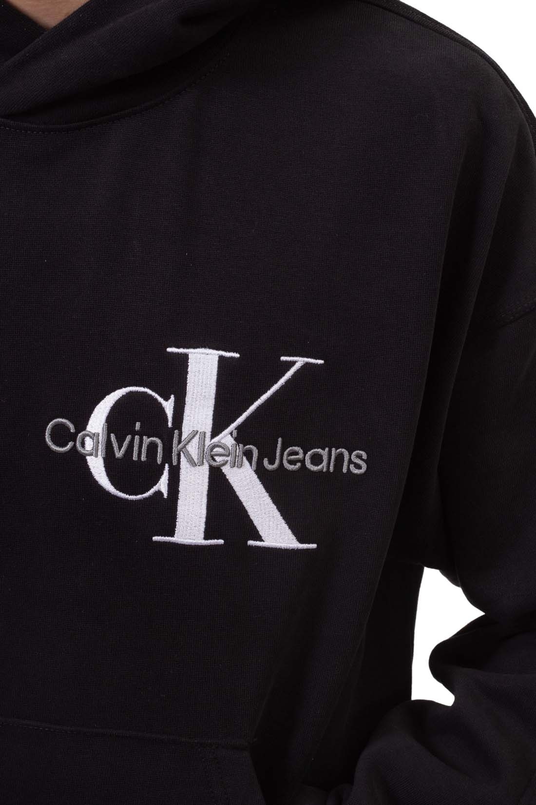 Shop Calvin Klein Jeans Est.1978 Long-sleeved Sweater In Black