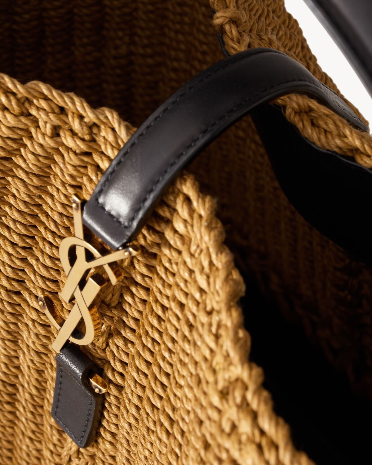 Saint Laurent Le 37 In Rope And Leather