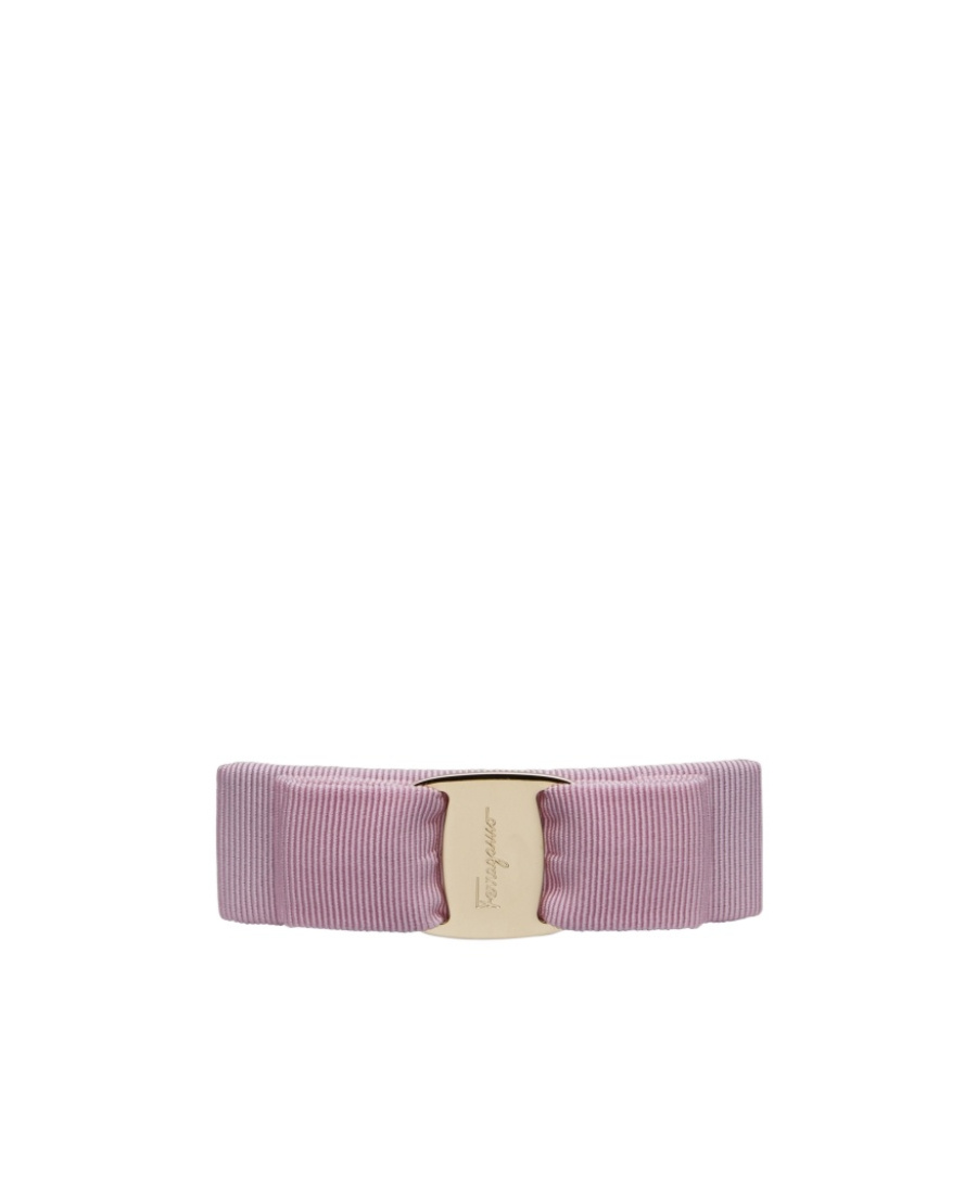 Ferragamo Logo Hair Accessories In Multicolor