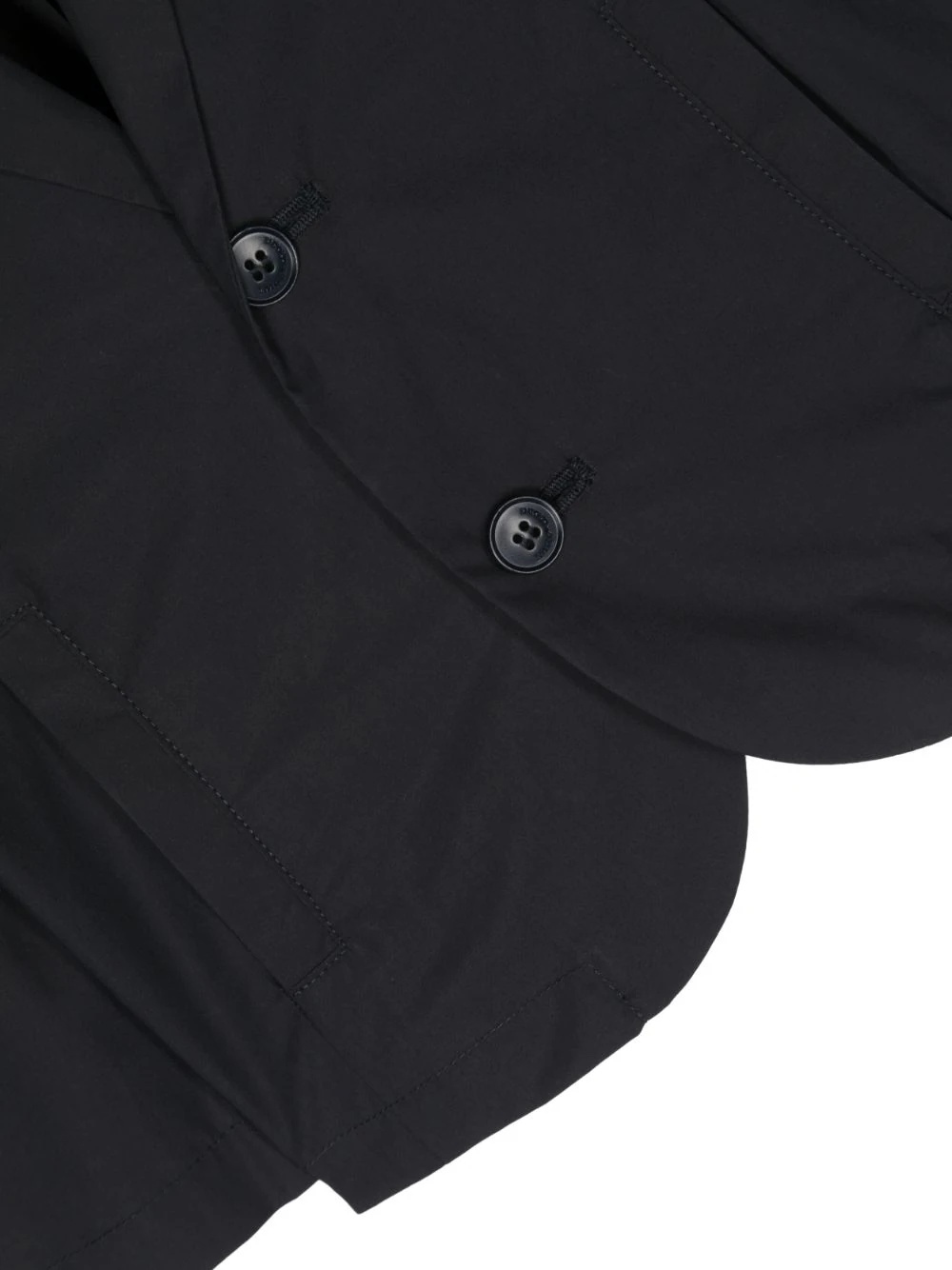 Emporio Armani Kids Single-breasted Blazer In Black
