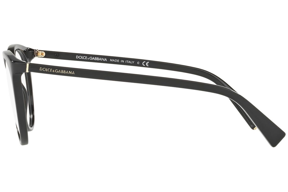 Dolce & Gabbana Full Frame Plain Mirror In Black