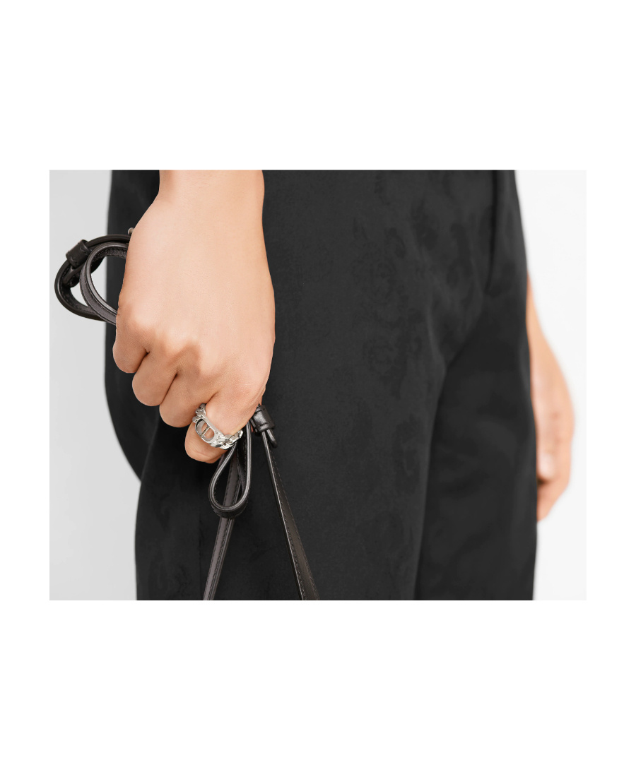 Dior Cd Logo Ring In White