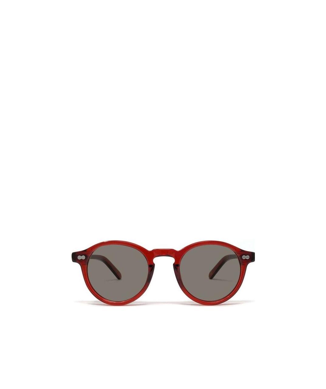 Moscot 100 Acetate 100 Metal Occhiali Da Sole In Red