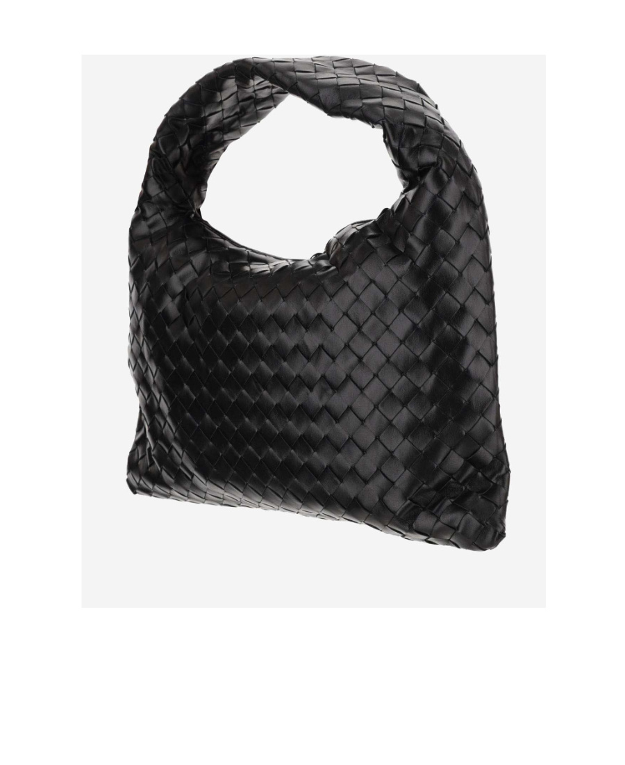 Bottega Veneta Knitted Handbag In Black