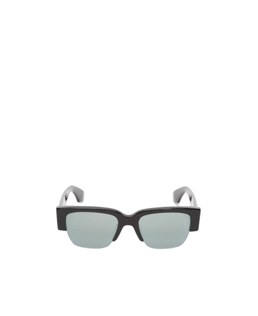 Alexander Mcqueen Sunglasses With Graffiti Logo In Black