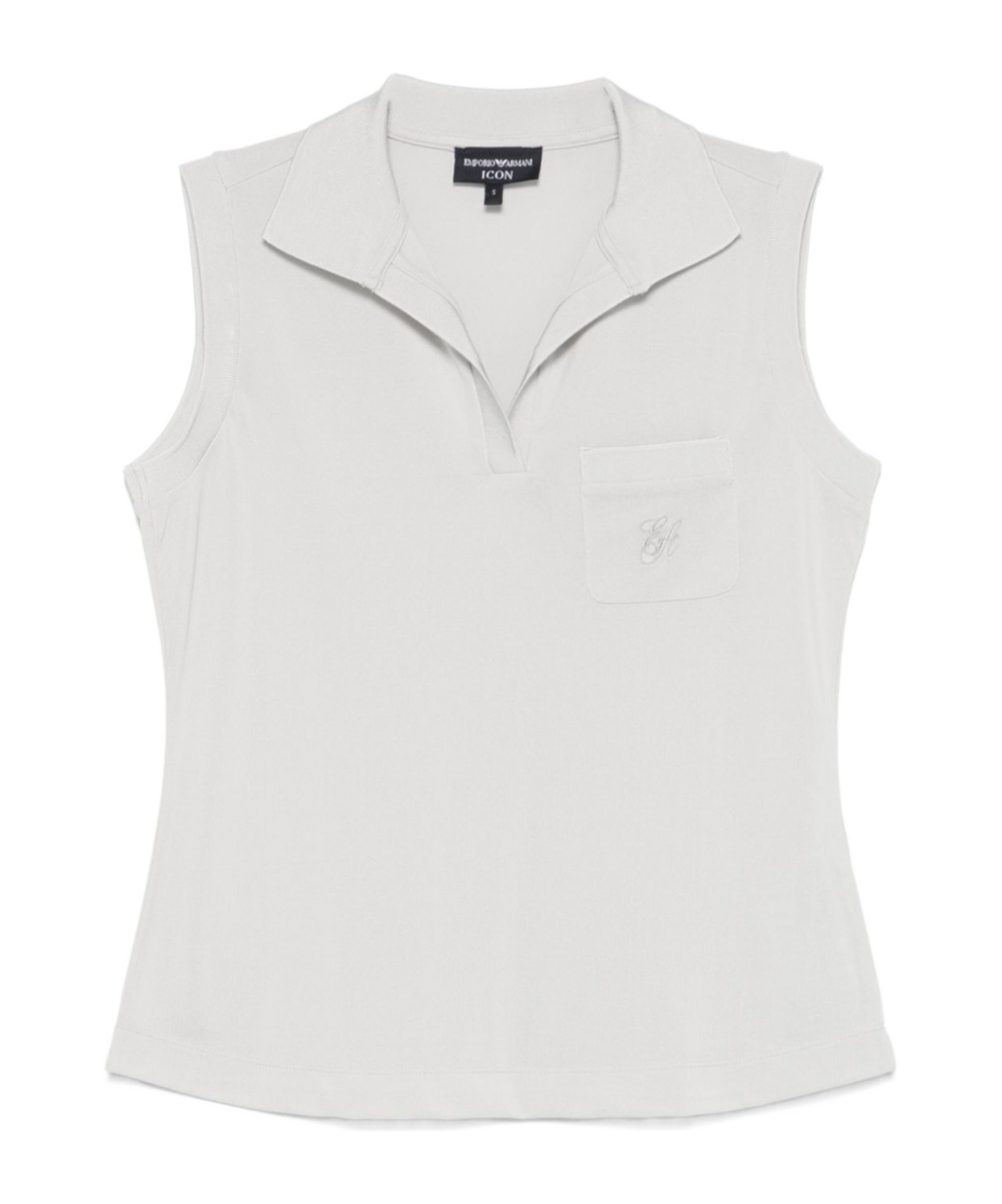 Shop Emporio Armani Logo-embroidered Vest In White