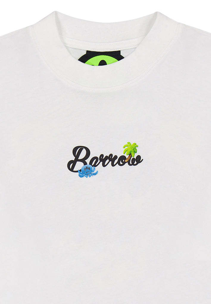Barrow Logo-print T-shirt In White
