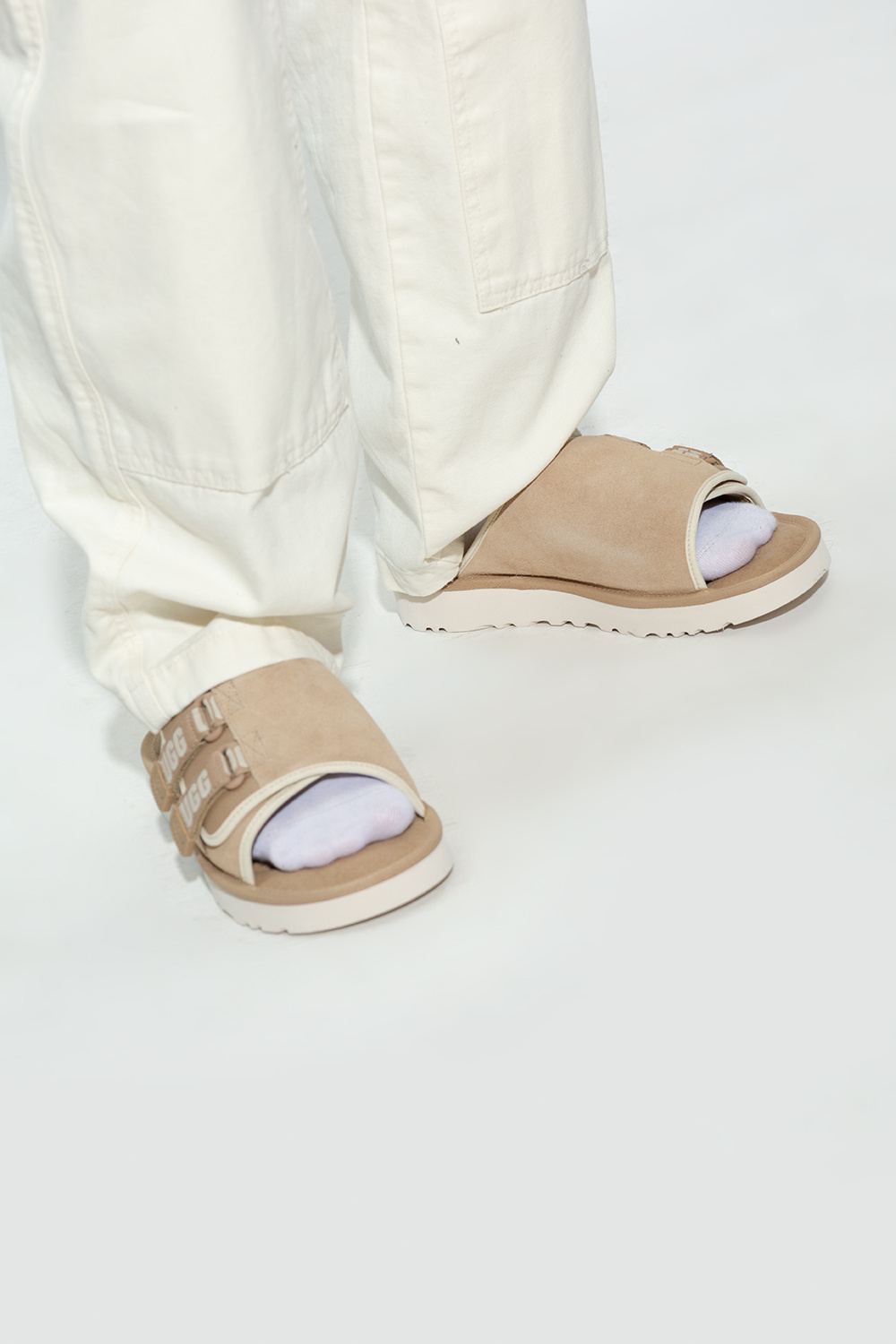 Ugg Goldencoast Strap Slide In Nude