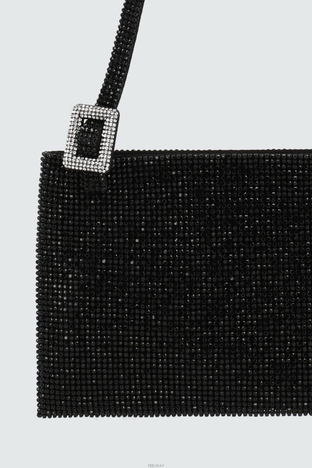 Benedetta Bruzziches Tasche Crystal-embellished Mini Bag In Black