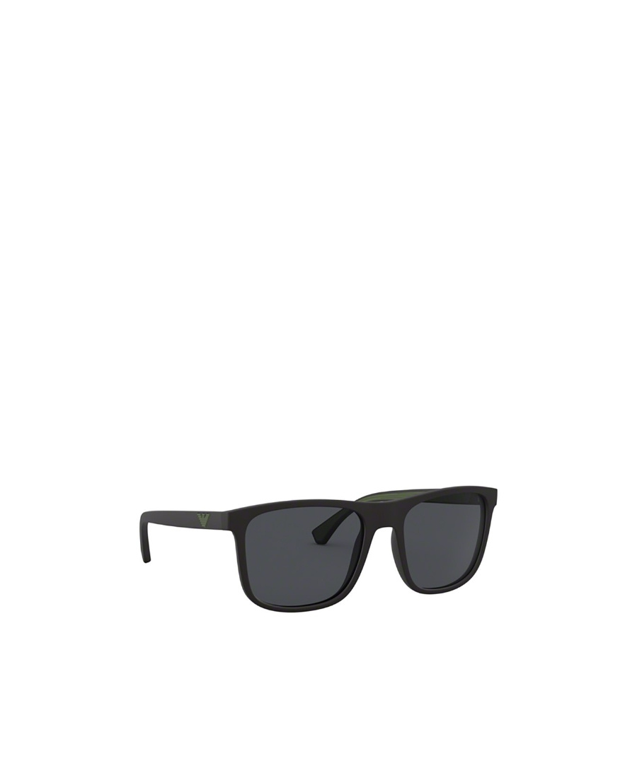 Emporio Armani Squared Sunglasses 0 Ea4150 506387 In Black