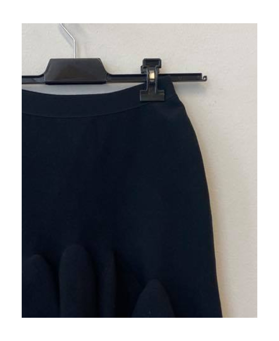 Bottega Veneta Knitted Mini Skirt In Black