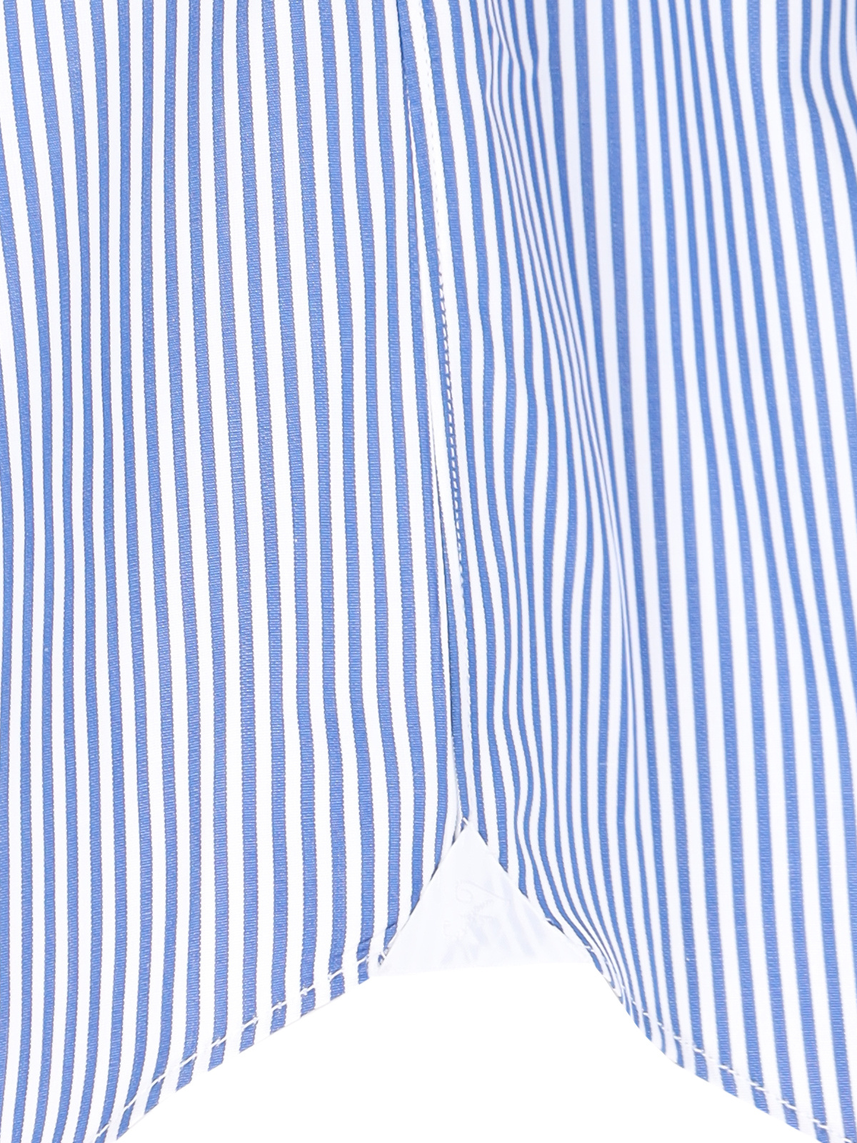 Shop Finamore 1925 Napoli Finamore 1925 Striped Dress Shirt In Blue