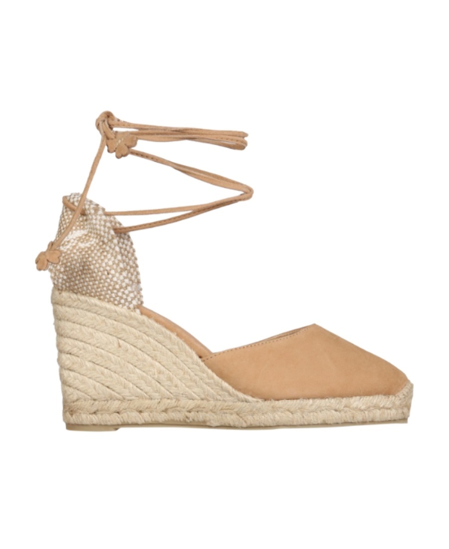 CASTAñER CASTAÑER CARINA ROUND-TOE WEDGE ESPADRILLES