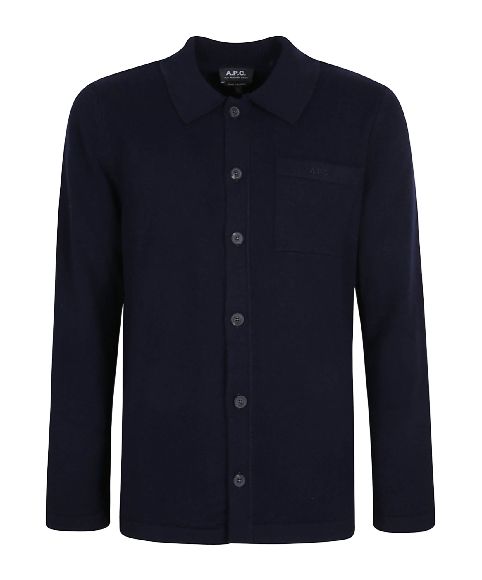 Apc Wool Button-up Jacket