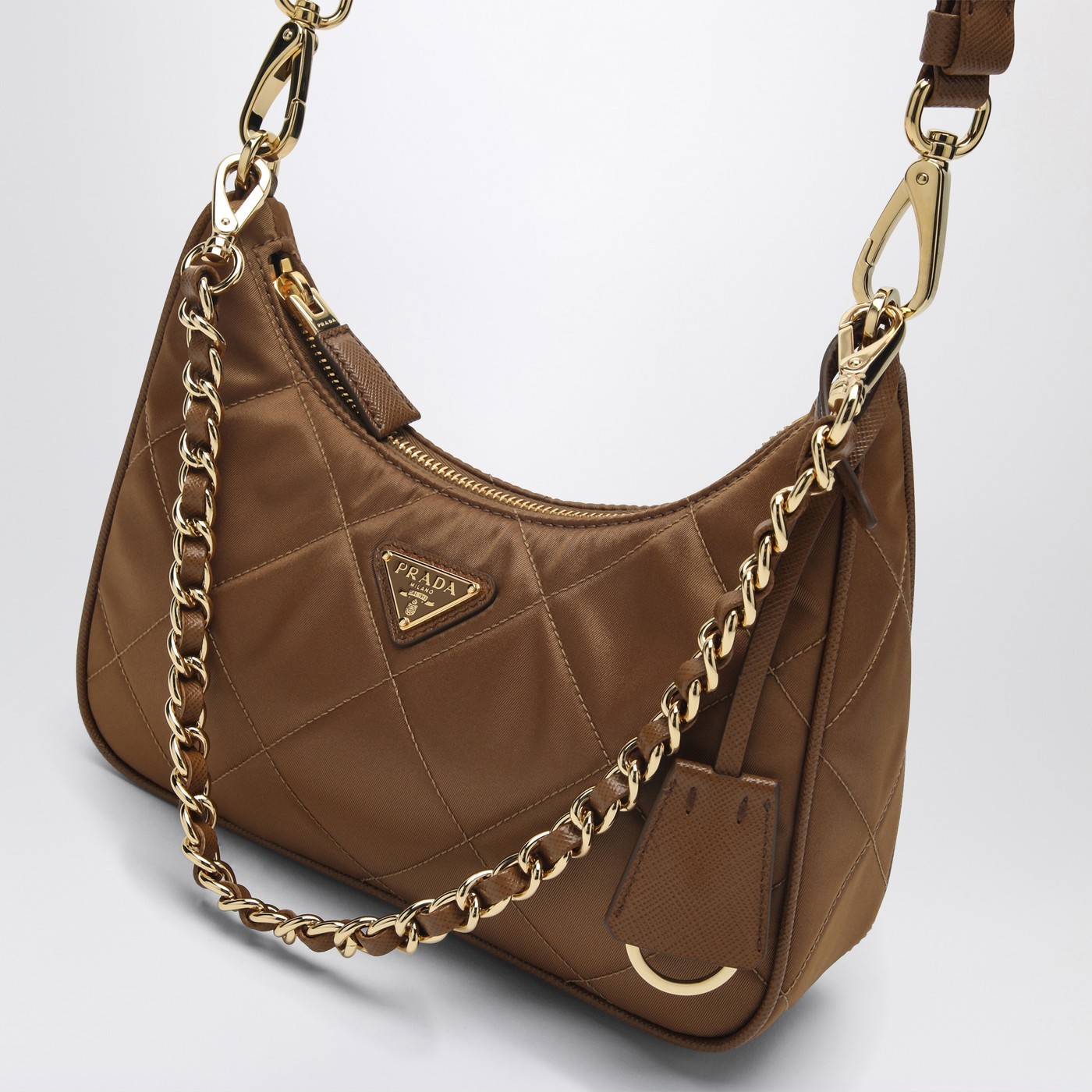 Prada Re-edition 1995 Mini Shoulder Bag In Brown