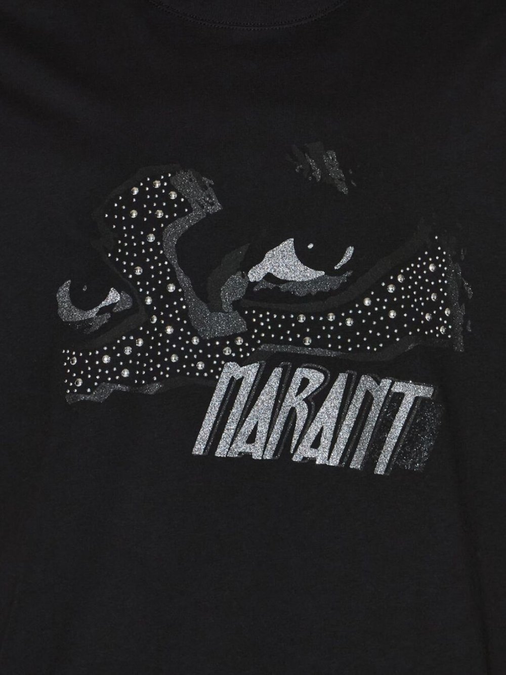 Isabel Marant Short-sleeved T-shirt In Black