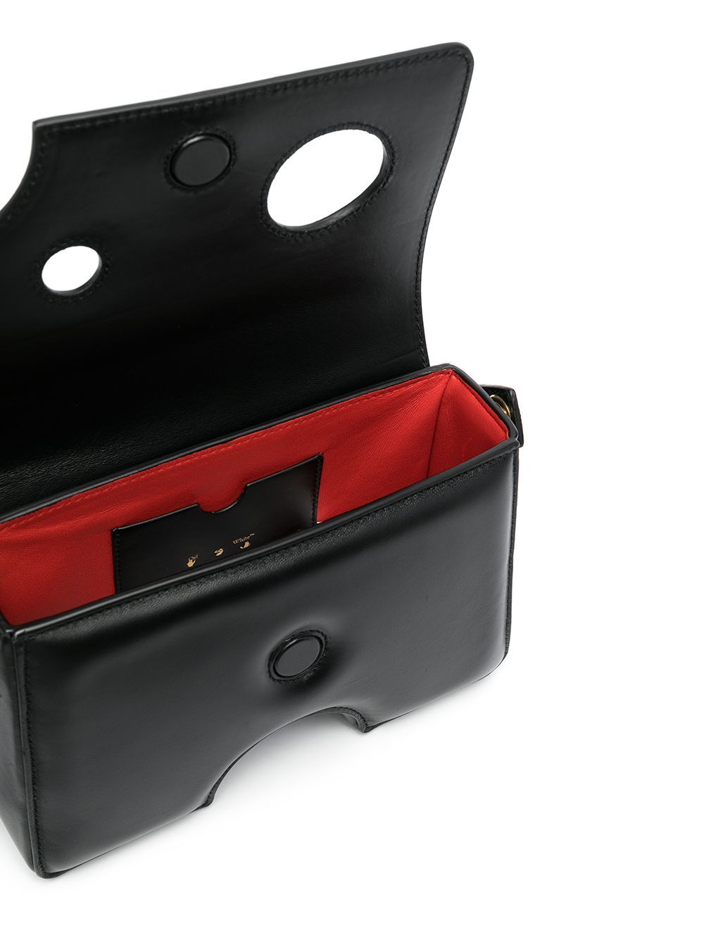 Off-white Burrow-22 Shoulder Bag In Black