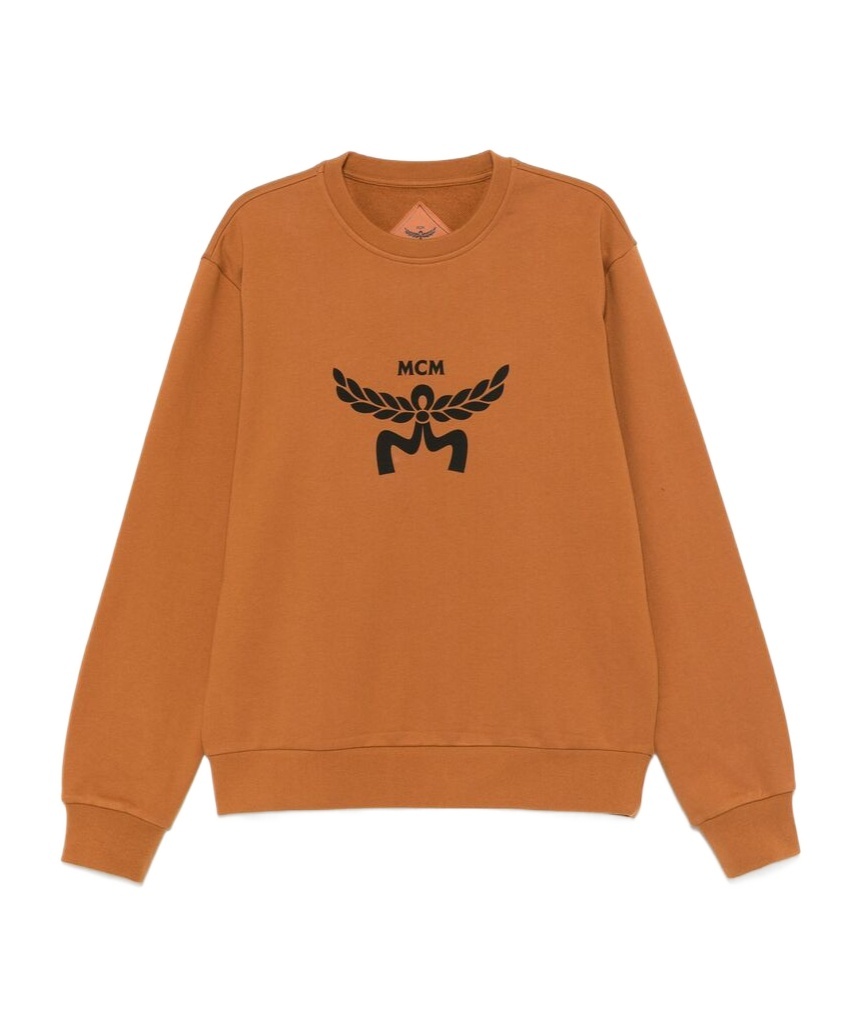 Mcm Cotton Sweatshirts In Orange