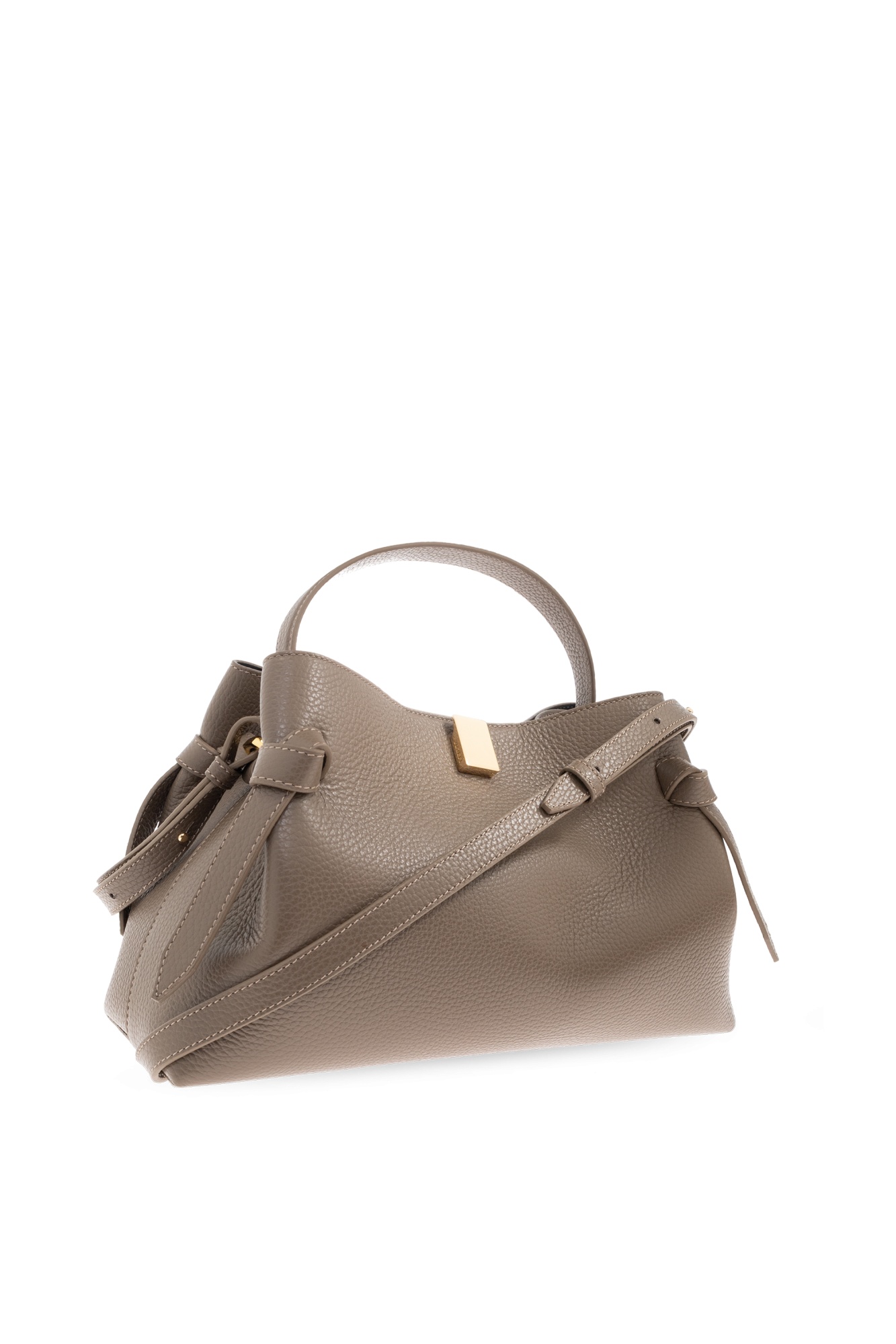 Yuzefi Gyoza Shoulder Bag In Gray