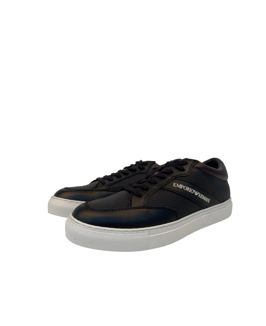 EMPORIO ARMANI LOGO DETAILS CASUAL SNEAKERS