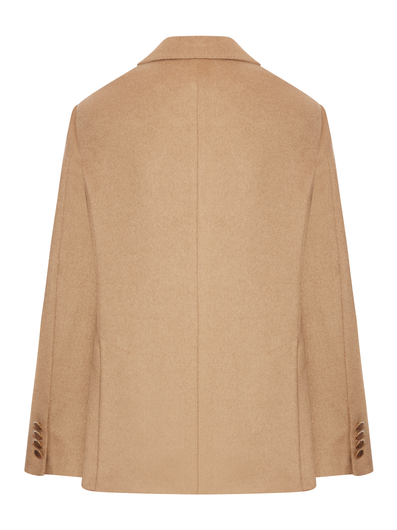 Max Mara Long-sleeved Suit Jacket In Neutral