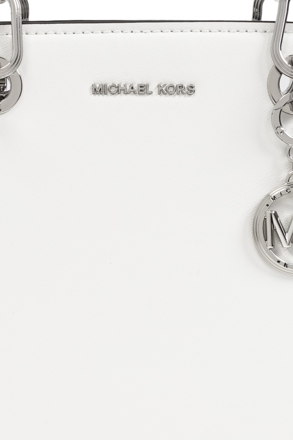Michael Michael Kors Cynthia Tote Bag In White
