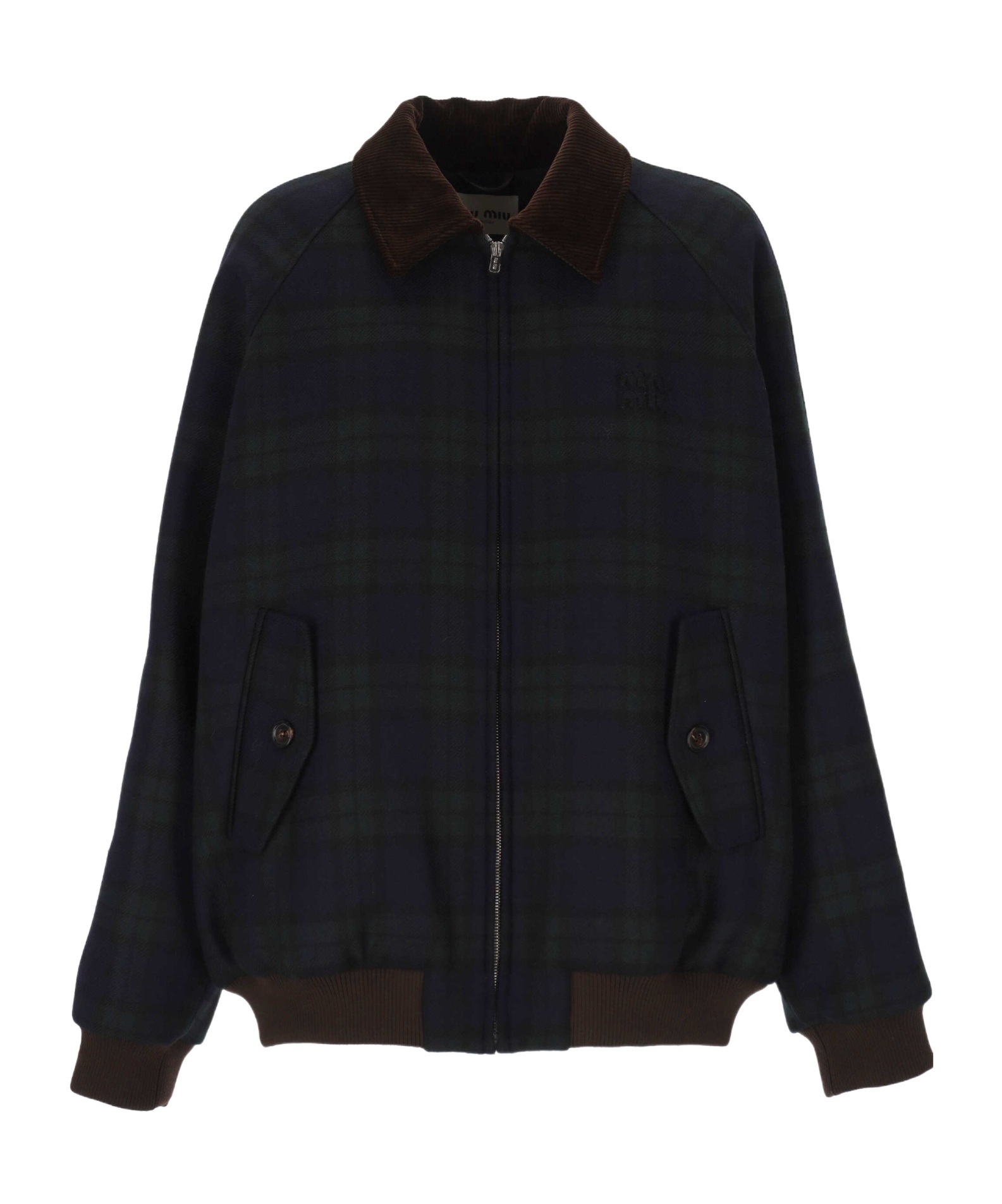 Miu Miu Long Sleeve Casual Jacket In Black