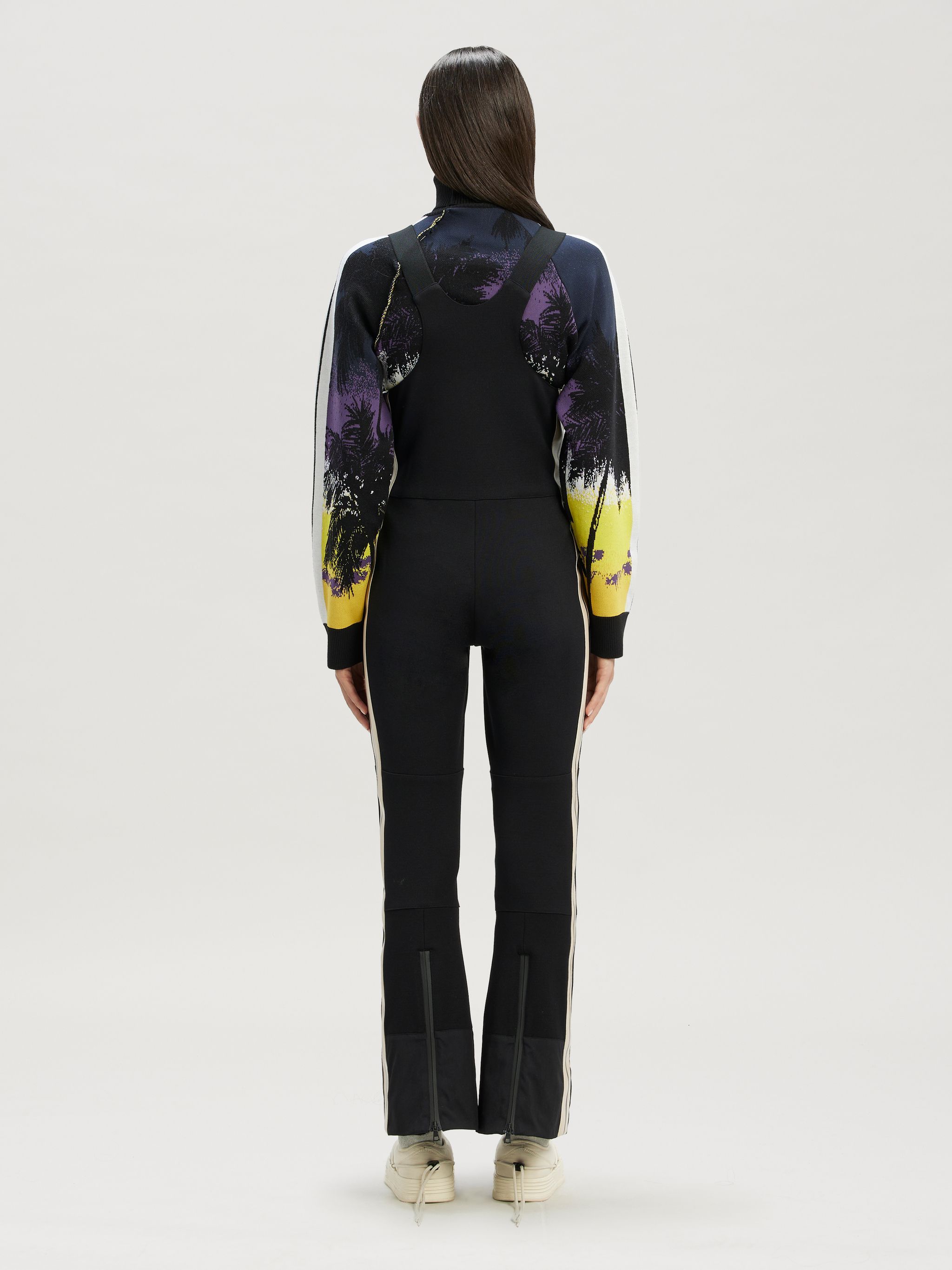 PALM ANGELS CLASSIC LOGO TRACK SKI JUMPSUIT