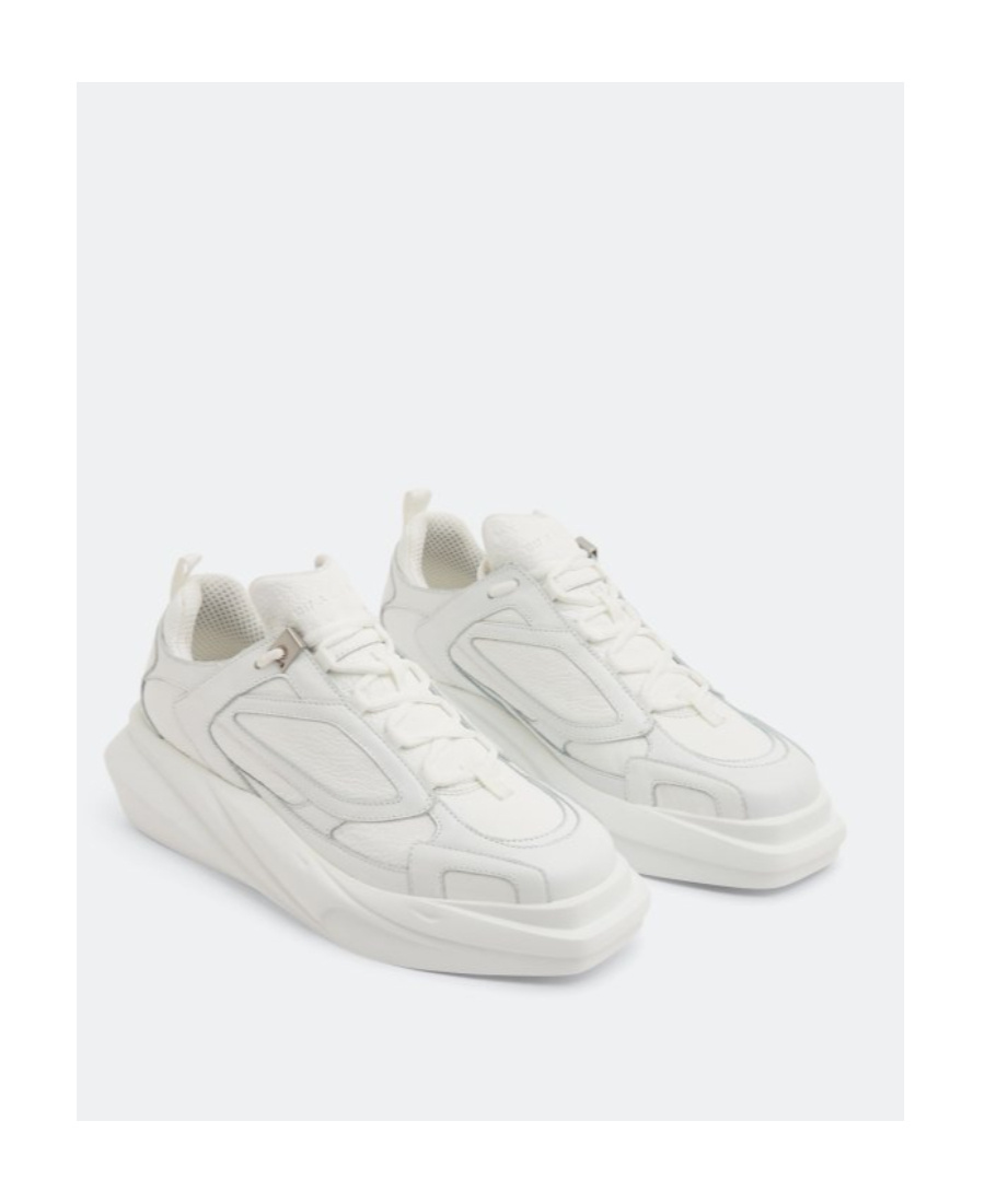 Alyx Logo Lace Up Sneakers In White