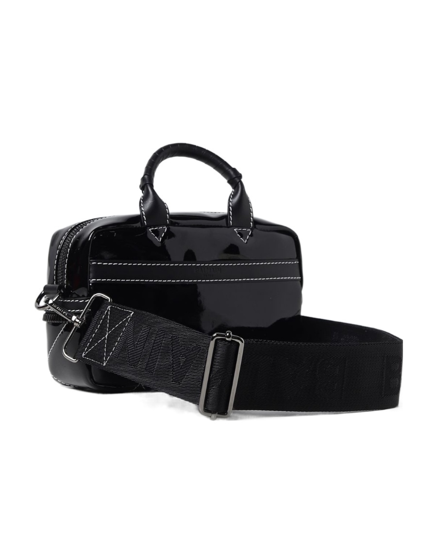 Balmain Logo-print Tote Bag In Black