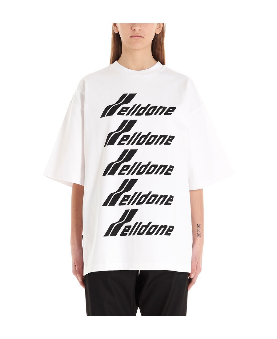 We11 Done T-shirt In White | ModeSens