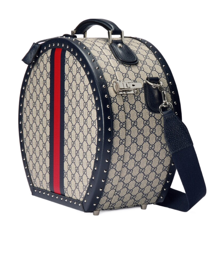 Gucci Savoy Small Hat Storage Box In Multi