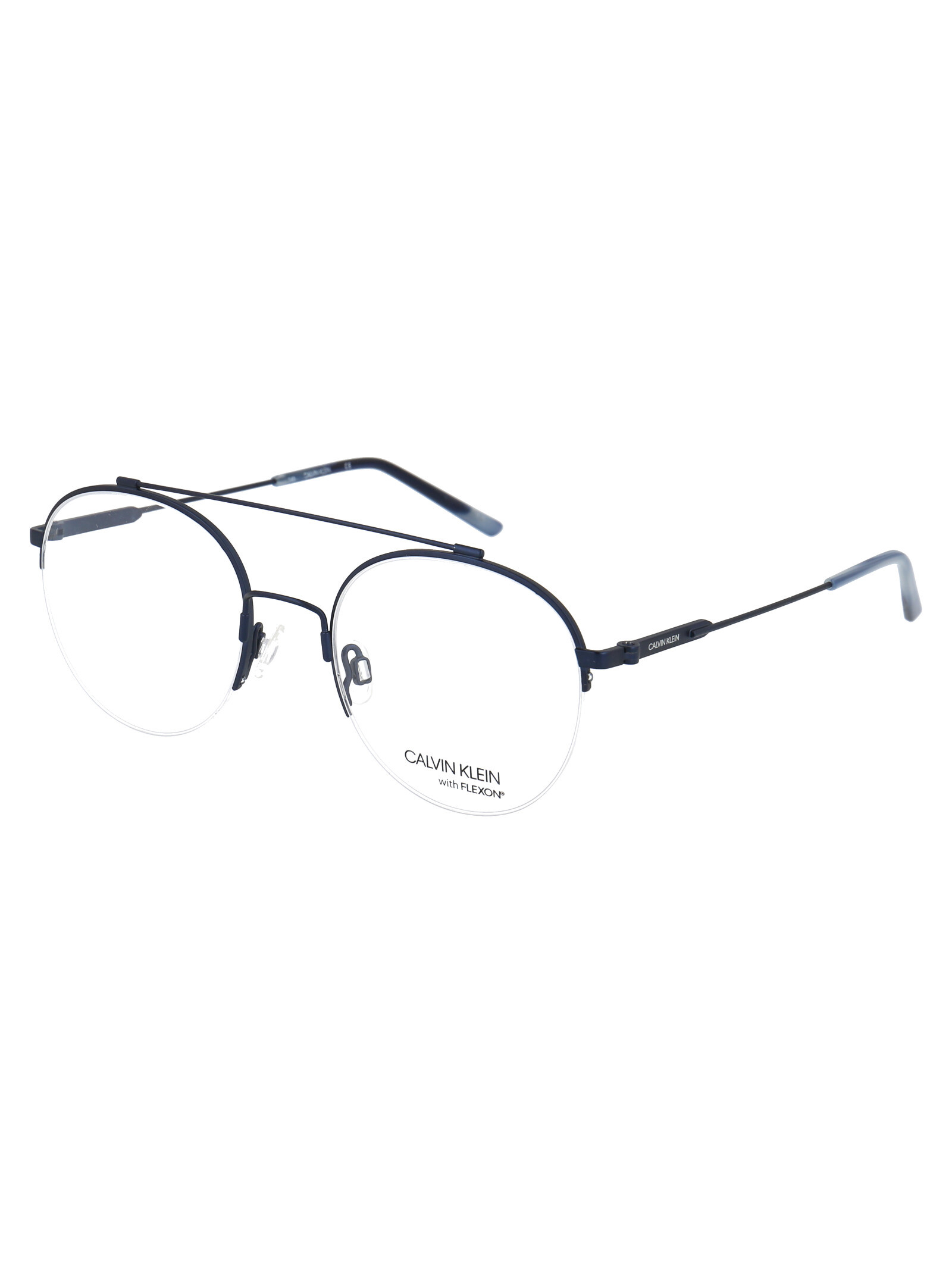 Calvin Klein Ultra-fine Half-frame Flat Mirror In White