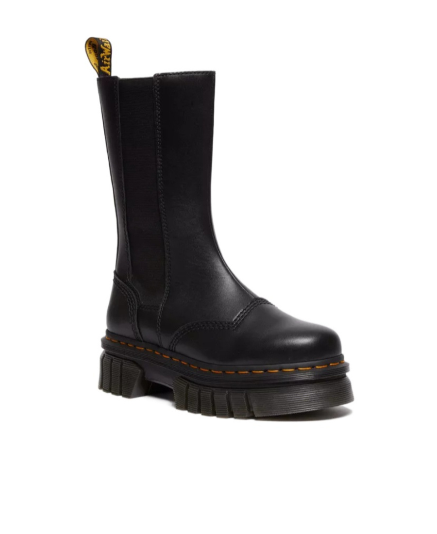 Dr. Martens' Audrick Tall Chelsea Boots In Black